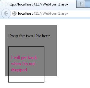 not allowing to drag